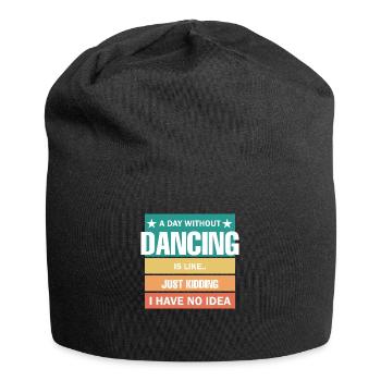 Dancing Dance Music - Jersey Beanie - black - Front