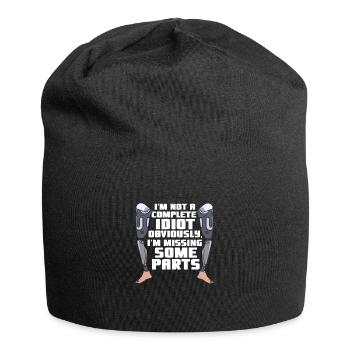 Missing Some Parts - Jersey-Beanie - Schwarz - Vorne