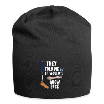 It Would Grow Back - Jersey-Beanie - Schwarz - Vorne