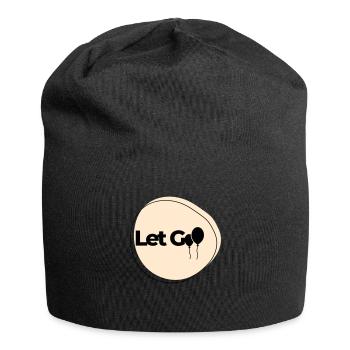 Let Go - Jersey Beanie - black - Front