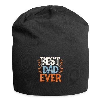 Best dad ever - Bonnet en jersey - noir - Devant