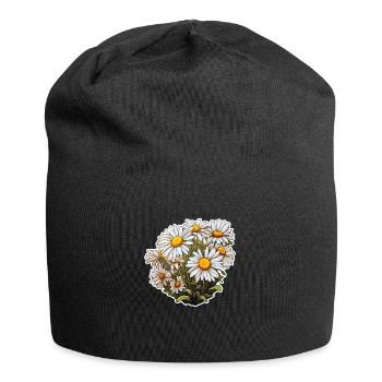 Pâquerette - Bonnet en jersey - noir - Devant