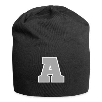 Brief an den Sport - Jersey-Beanie - Schwarz - Vorne