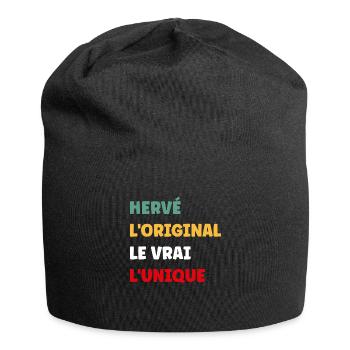 L'original le vrai l'unique hervé - Bonnet en jersey - noir - Devant