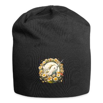 Narwhal - Jersey Beanie - black - Front