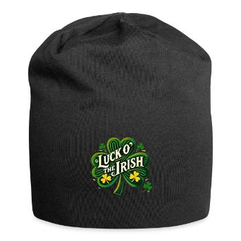 Luck O the Irish - Jersey Beanie - black - Front