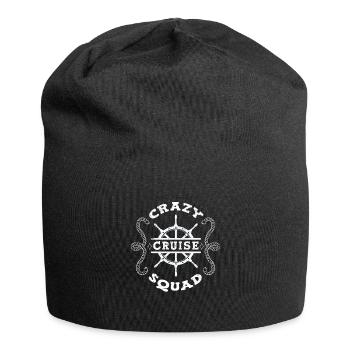 Kreuzfahrt Freunde Kreuzfahrtschiff - Jersey-Beanie - Schwarz - Vorne