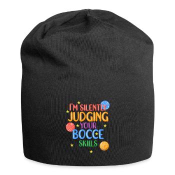 Boccia Boule Petanque - Jersey-Beanie - Schwarz - Vorne
