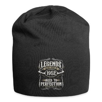 Né en 1952 Legends Cadeau d’anniversaire - Bonnet en jersey - noir - Devant