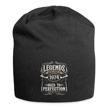 Né en 1974 Legends Cadeau d’anniversaire - Bonnet en jersey - noir - Devant