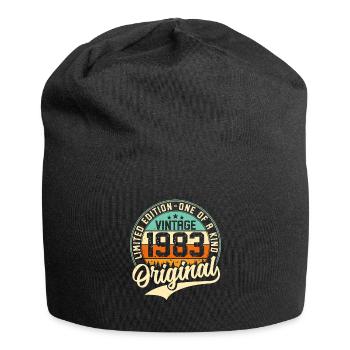 Vintage 1983 Original - Jersey-Beanie - Schwarz - Vorne