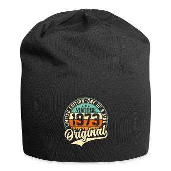 Vintage 1973 Original - Jersey-Beanie - Schwarz - Vorne