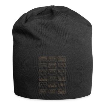 Cassette Audio K7 - Bonnet en jersey - noir - Devant