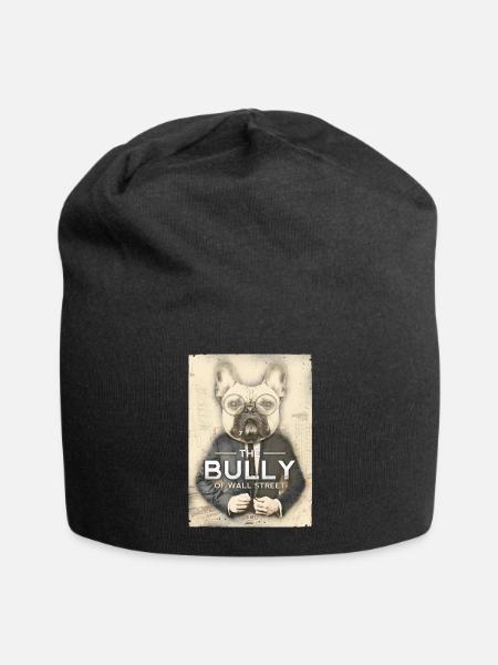 The Bully of Wall Street - Jersey Beanie - black