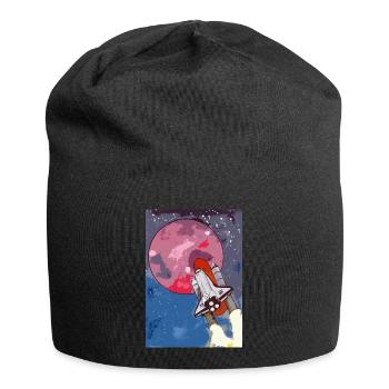 migrant_digi - Jersey Beanie - black - Front