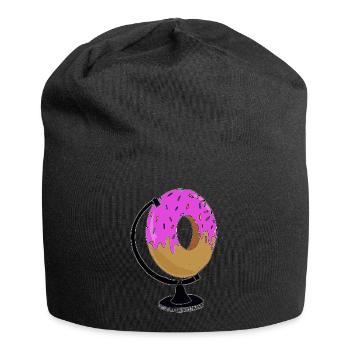 Donutworld - Jersey-Beanie - Schwarz - Vorne