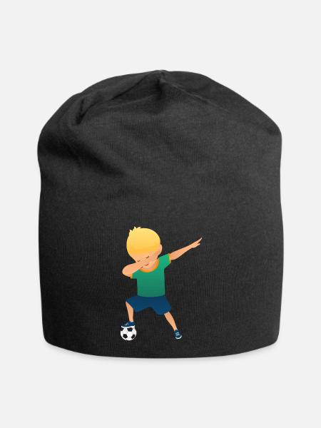 Soccer Boy Dab Dance - Jersey-Beanie - Schwarz