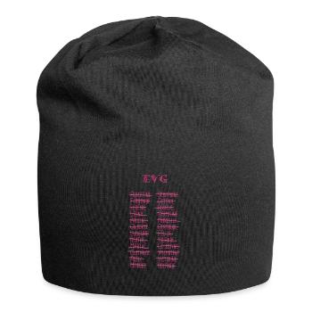 EVG - Bonnet en jersey - noir - Devant