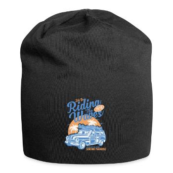 Riding The Waves - Jersey-Beanie - Schwarz - Vorne