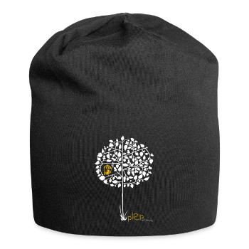 Birdie White Yellow - Jersey Beanie - black - Front