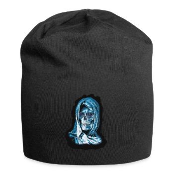 Grim Reaper Head - Jersey Beanie - black - Front
