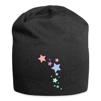 Shining Stars - Jersey-Beanie - Schwarz - Vorne