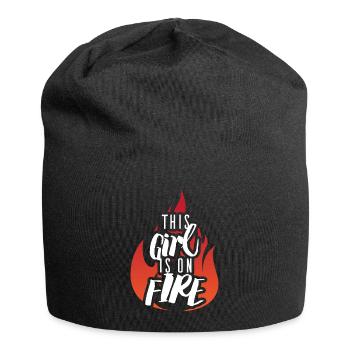 This Girl is on Fire T-Shirt - Bonnet en jersey - noir - Devant
