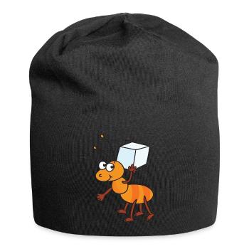 Ant sugar cubes sugar cubes sugar - Jersey Beanie - black - Front