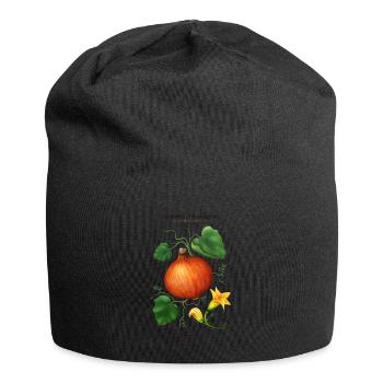 THE PLANTSPLATE FARM - CUCURBITA MAXIMA - Jersey-Beanie - Schwarz - Vorne