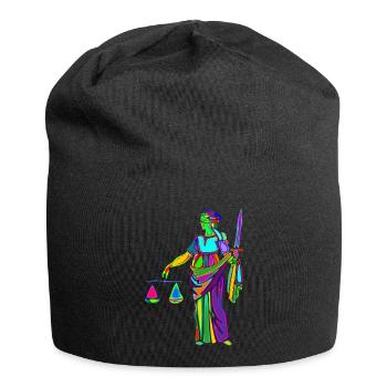justice - Bonnet en jersey - noir - Devant