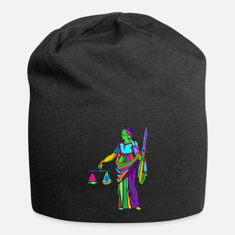justice - Bonnet en jersey - noir