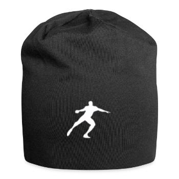 Athlétisme Discus - Bonnet en jersey - noir - Devant