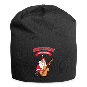 Noël Noël Père Noël Père Noël - Bonnet en jersey - noir - Devant