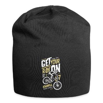 Downhill Bike - Jersey-Beanie - Schwarz - Vorne