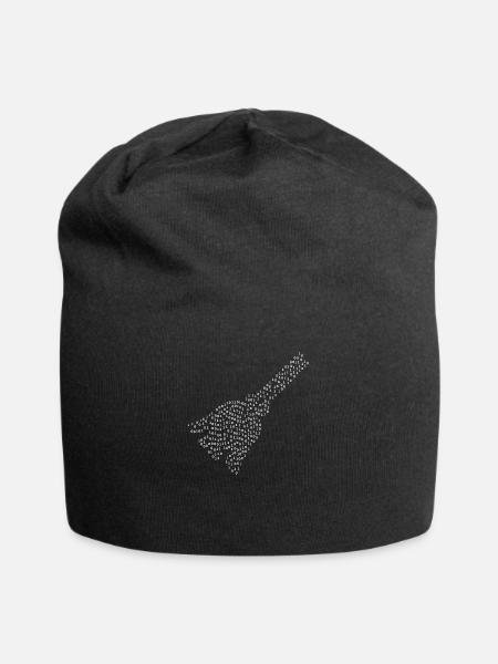 Binary Broom - Jersey-Beanie - Schwarz