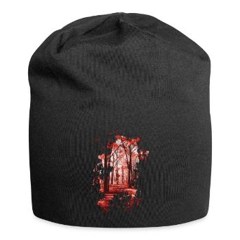 Wald - Jersey-Beanie - Schwarz - Vorne