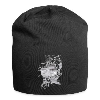 Poster 1 - Bonnet en jersey - noir - Devant