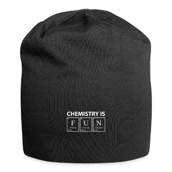 Chemistry Is Fun Periodic Table - Bonnet en jersey - noir - Devant