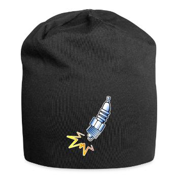 Spark plug - Jersey Beanie - black - Front