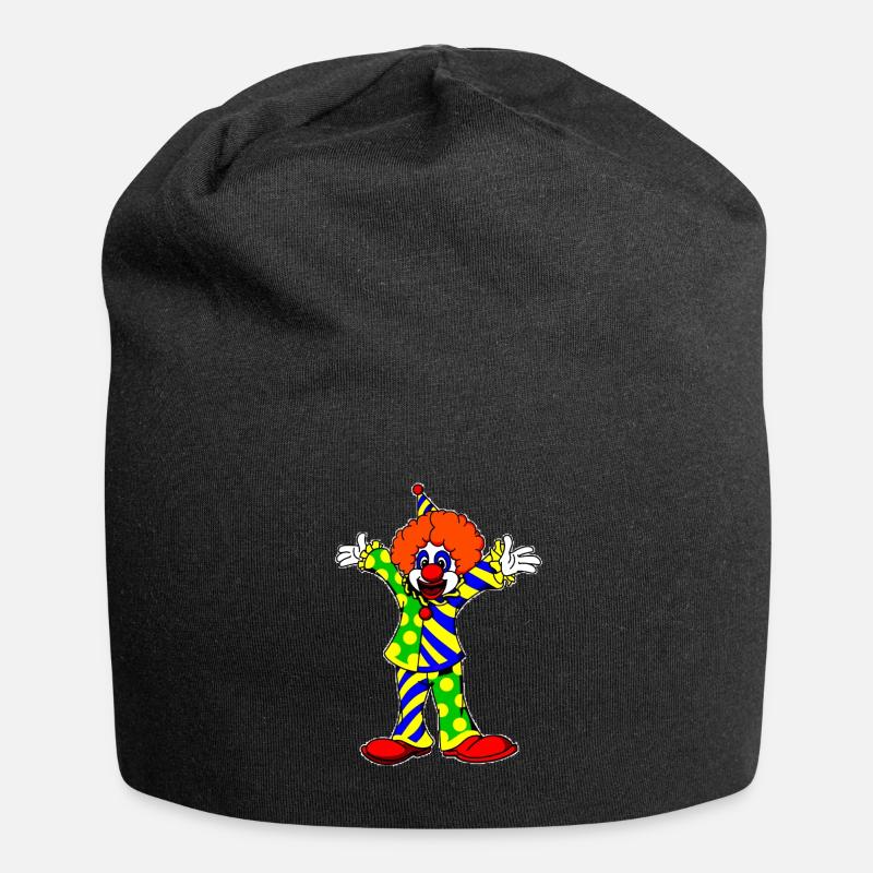 clown - Jersey Beanie - black