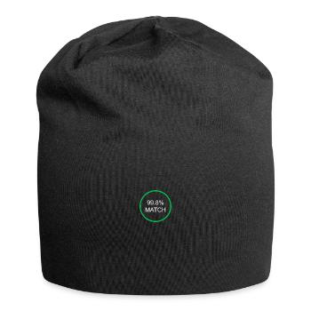 99,8% Übereinstimmung - Jersey-Beanie - Schwarz - Vorne