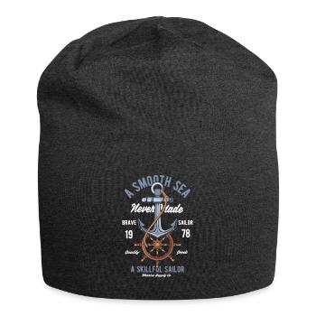 Bootsanker - Jersey-Beanie - Anthrazit - Vorne