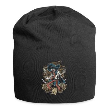 Pirate treasure - Jersey Beanie - black - Front