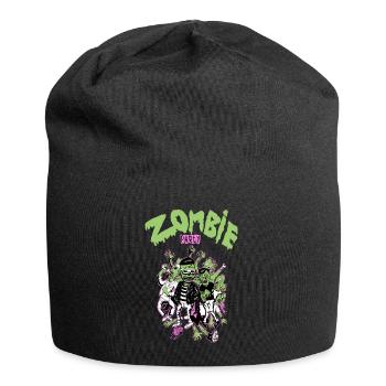 Zombie party - Jersey-Beanie - Schwarz - Vorne