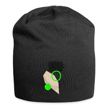 NEO - Jersey Beanie - black - Front