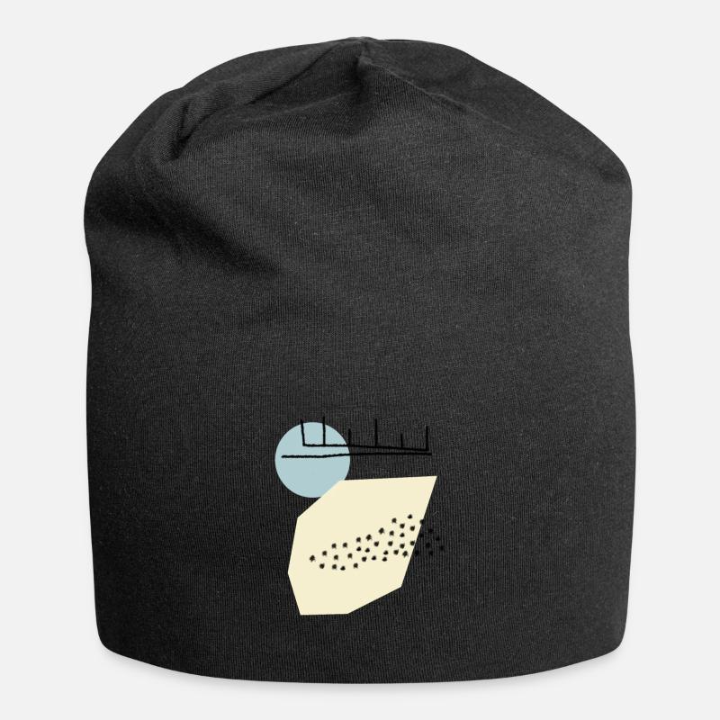 BLEUROI - Bonnet en jersey - noir