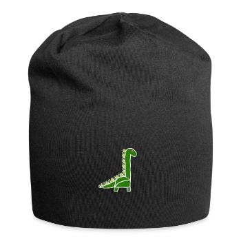 Dino - Jersey-Beanie - Schwarz - Vorne