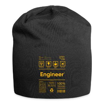 Ingénieur - Bonnet en jersey - noir - Devant