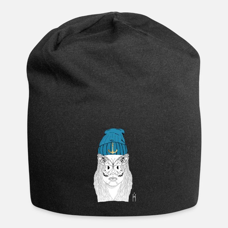 Metamorphose - Jersey-Beanie - Schwarz
