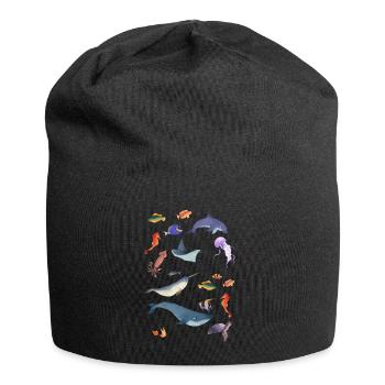 Seetang HAARZO - Jersey-Beanie - Schwarz - Vorne